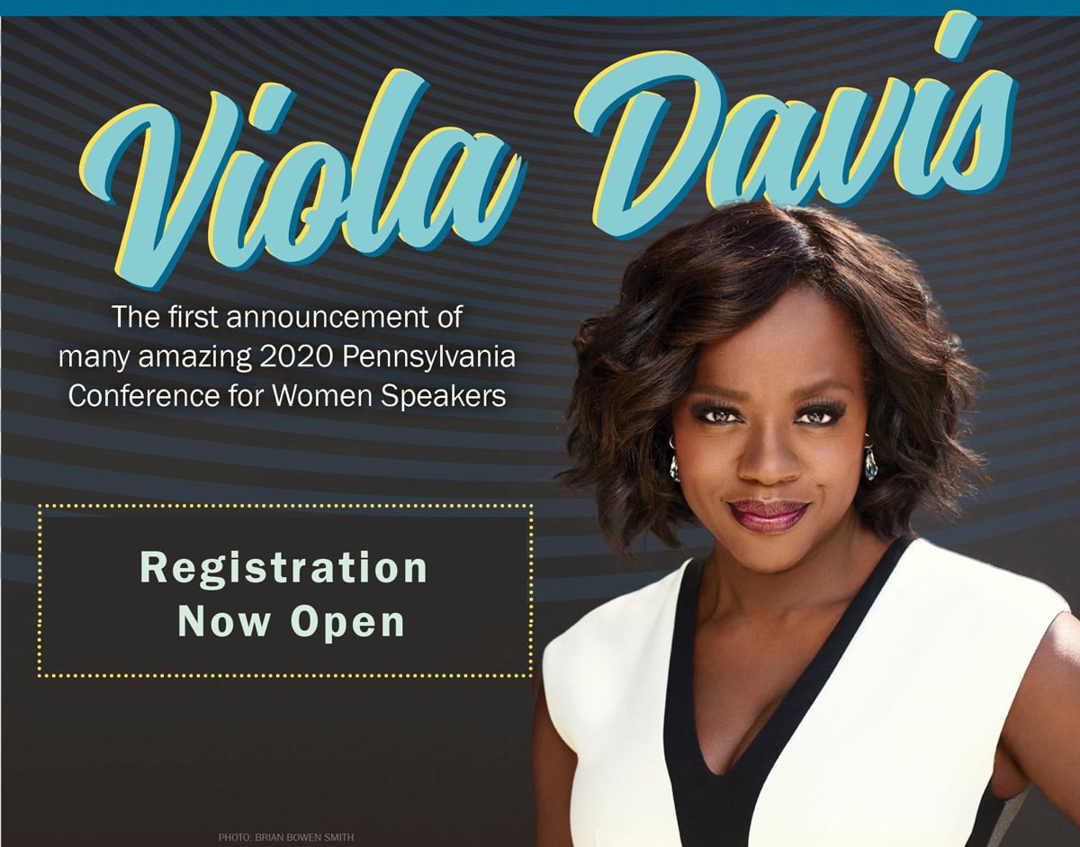 Viola Davis! The first of many amazing 2020 Conference for Women speaker announcements