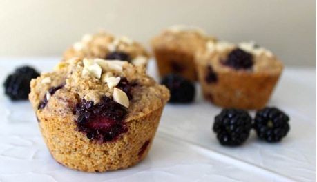 Philly mag blackberry muffin photo